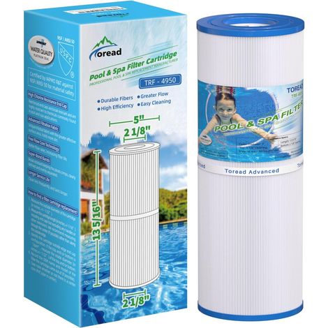 Spa Filter TRF-4950 replaces Unicel C-4950, Pleatco PRB50-IN, Guardian, Filbur FC-2390, 1 Pack (1/5)