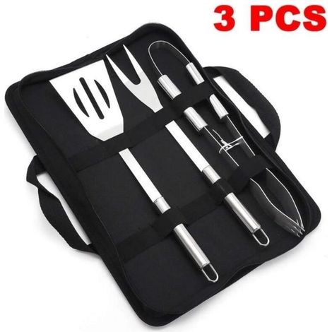 Ensemble d'accessoires haut de gamme pour barbecue d'extérieur, ustensiles de grillade, kit complet. - AquaForge (1/4)