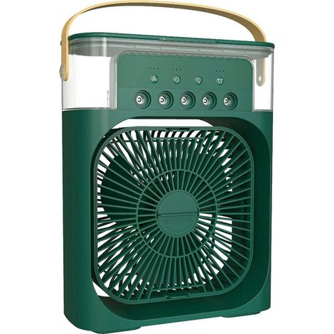 Aire acondicionado portátil 4 en 1, ventilador nebulizador de 600 ml con 3 velocidades - KZQ (1/4)