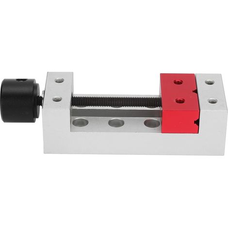 Étau de table miniature en alliage d'aluminium, petit étau de serrage pour outillage de menuiserie, adapté aux fraiseuses CNC miniatures (1/5)