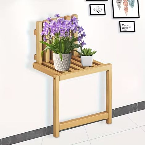 Chaise Pliante Murale pour Salon, Chambre à Coucher, Couloir et Salle de Bains – Rangement sans encombre (Jaune)