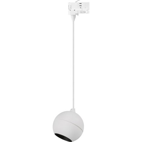Lámpara colgante tilt UKU6 LED COB 7 W 740 lm 2700 K/3000 K/4000 K CRI90 Corte de fase L,C 24° Blanco Negro (1/4)