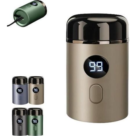 Easy Trim Rasierer, Mini-Elektrorasierer für Männer, Mini-Intimrasierer, abwaschbar, kabellos, USB-Anschluss, reisefreundlich, Nassrasierer (1/5)