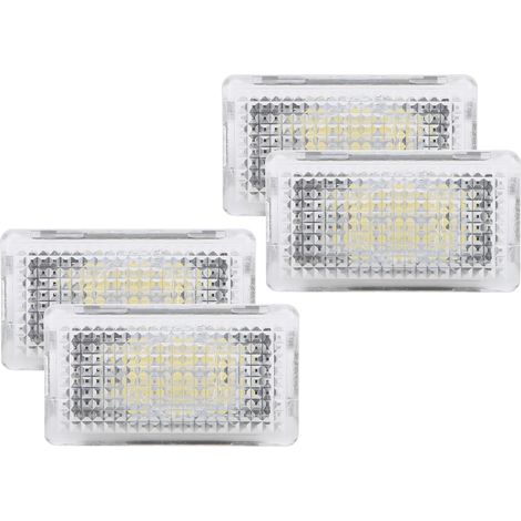 4-teiliges LED-Ambientebeleuchtungsset für den Innenraum des Tesla Model 3 (2018–2021), helle weiße Fußraumbeleuchtung, ultrahelle Kabinenbeleuchtung (1/5)
