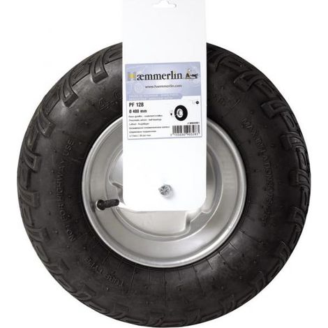 Roue gonflable u. Axe400 x 100 mm (1/2)