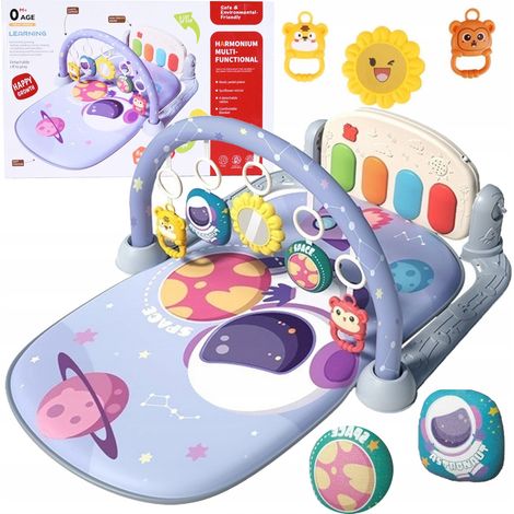 [PACZB] Tapis éducatif interactif avec piano et hochets Z3118F (1/5)