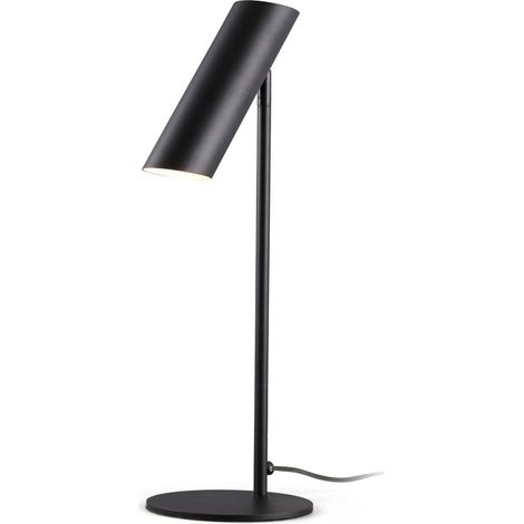 Link Lampada Da Tavolo Nero 1 X Gu10 11W Marca Faro