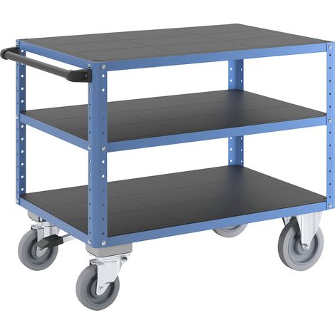 eurokraft pro, Chariot de montage CustomLine, 3 tablettes, (1/5)