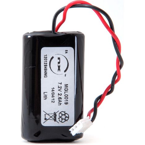 NX - Batterie lithium 2x AA LS14500 2S1P ST1 7.2V 2.6Ah JST (1/4)