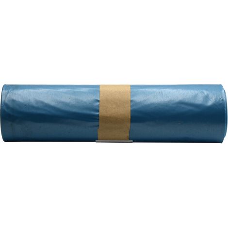 SACCHI NETTEZZA U. ROTOLO 90X120 AZZURRO 800 G CA Q.TA 20