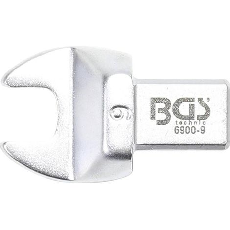 Clé Plate 9 mm - Empreinte 9 x 12 mm - Acier Résistant - Précision et Durabilité, Pro - D-Work