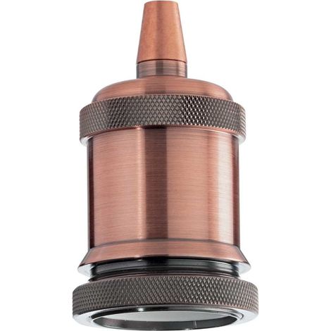 Portalampada Metallo Rame 1 Luce E27 (1/4)
