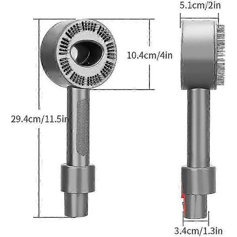 Brosse pour animaux Hot Dog compatible avec les aspirateurs sans fil Dyson V8, V7, V10 et V11. Accessoires et pièces détachées pour appareils électroménagers. (1/4)