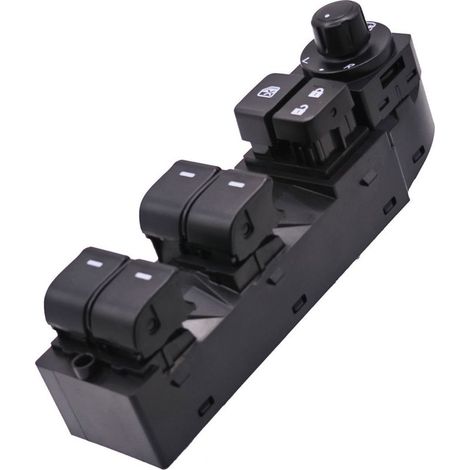 Interrupteur à bouton-poussoir de régulateur de vitre de voiture GV9B-66-350, adapté aux Mazda Atenza 2013-2016, contrôle la montée et la descente des vitres électriques, facile à utiliser et améliore (1/4)