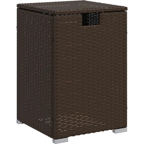 Maison Exclusive - Propan-Tank-Verstecktisch Braun 40x40x60 cm Po