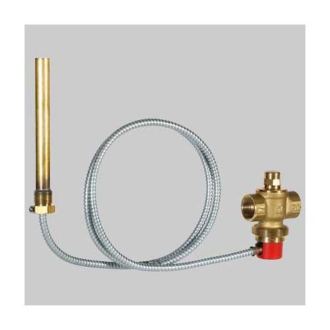 VALVOLA DI SCARICO TERMICO TS131 - Capillare da 1,3 m Att. 3/4 - 1 MR - HONEYWELL