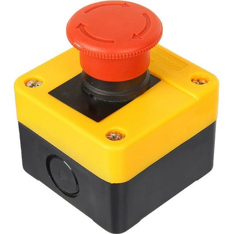Botón de parada de emergencia para ascensor, interruptor con carcasa 1 (1/5)