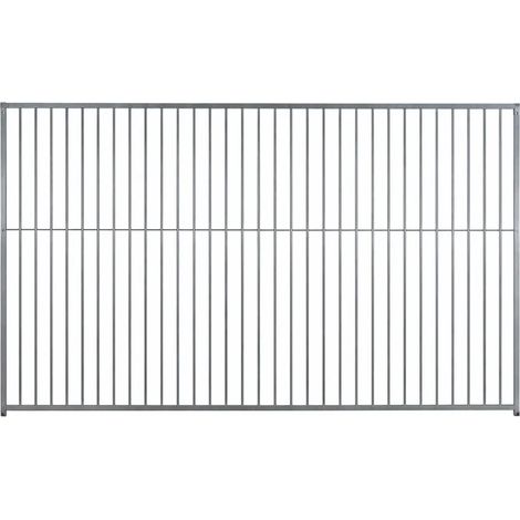 Panneau de chenil à barreaux 1,50m - Hauteur 184cm