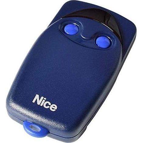 - Telecomando per cancello - Frequenza 433,92 MHz - 2 pulsanti - Programmabile tramite interruttore - Per cancelli automatici - Nero - 7,2x4x1,5 cm