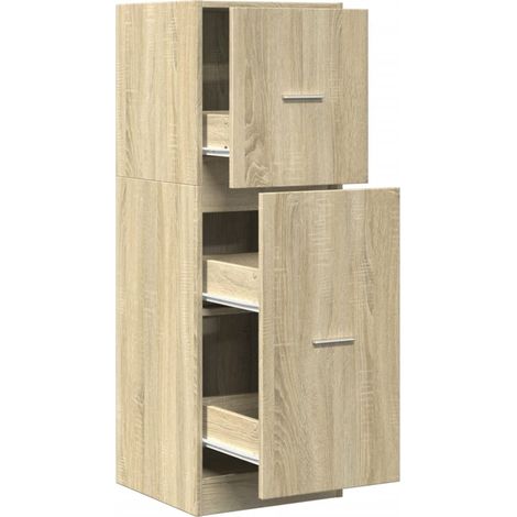 Maison Exclusive - Armadietto da Farmacia Rovere Sonoma 40x41x118 cm in Truciolato