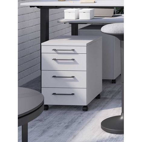Caisson de bureau mobile gris clair Organza (1/5)
