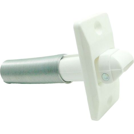 Schwenkführung für "PR28" Blindband mit Feder für 14-18mm breite Bänder, Farbe weiß