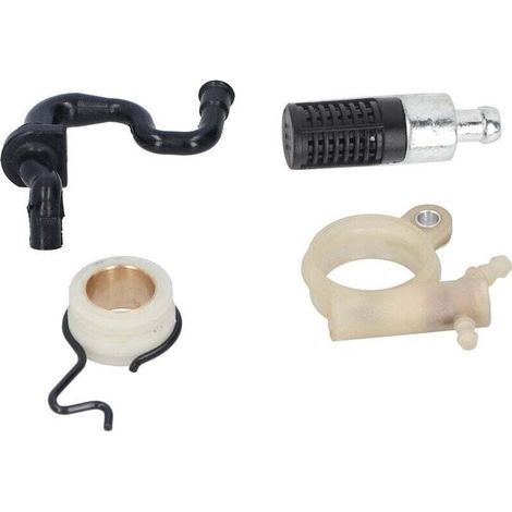Kit d'engrenage à vis sans fin de filtre de tuyau de pompe à huile adapté à la trononneuse Stihl MS251 MS231 MS231C MS251C (1/4)