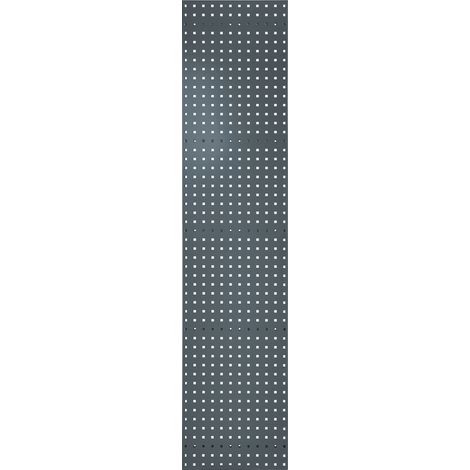 Piastra forata B450xL2000mm grigia