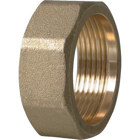 Ecrou tournant DN25 1" nickelé filetage femelle DN40 (1"1/2) avec joint (1/2)