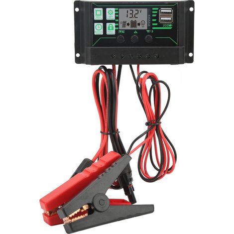 Régulateur de Contrôle de Panneau Solaire MPPT 360W Contrôleur de Charge 12V 24V (1/5)