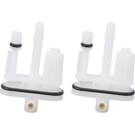 Lot de 2 gicleurs principaux en plastique pour carburateur, kit portable facile à installer, accessoires de tondeuse (1/5)