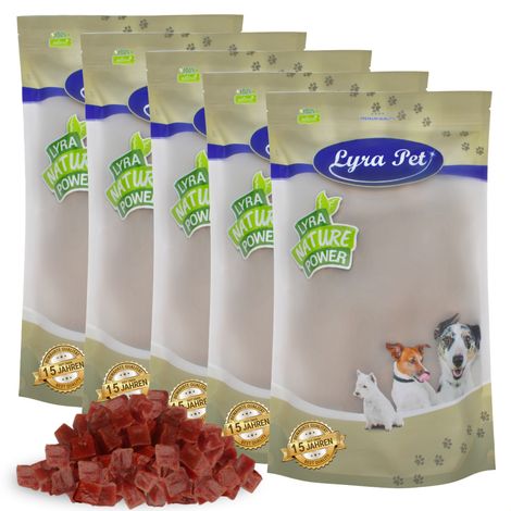 5 kg Lyra Pet® Entenbrustwürfel (1/5)