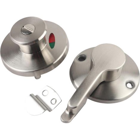 Verrou de porte de salle de bain avec indicateur de présence pour toilettes hommes/femmes (1/5)