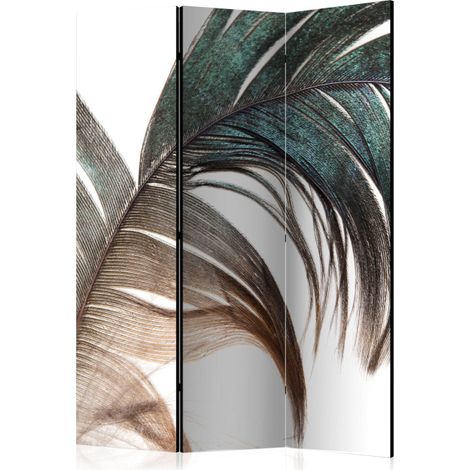 Paravent 3 Volets "Beautiful Feather" 135x172cm (1/2)