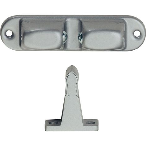 KWS Türfeststeller 1055.02 Aluminium/Stahl silberf.lack.Wm - 105502 (1/3)