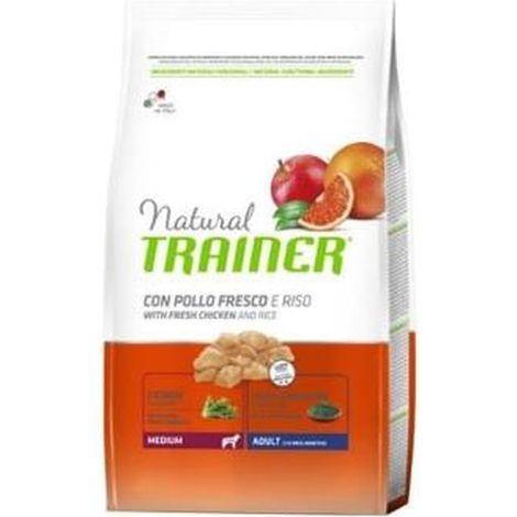 Natural Trainer Canine Adult Medium Pollo 12kg