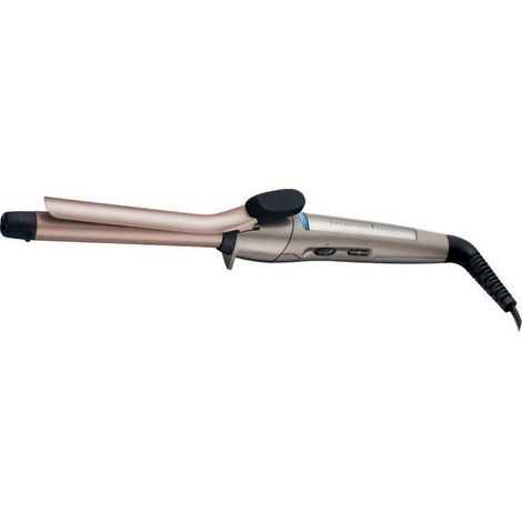 Fer a boucler - REMINGTON - CI5318 Keratin Protect - 210° C - Chauffe rapide - 8 températures - Gris (1/2)