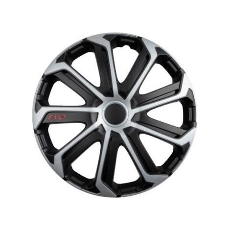 Radkappen Versaco Evo Schwarz / Silber - 14''