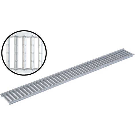 Stegrost Stahl verzinkt ACO SELF 38516 für Entwässerungsrinne 120x1000mm (1/5)