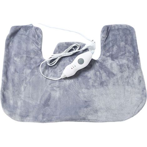 Coperta termica portatile, grande coperta termica, scialle riscaldato per spalle, collo e schiena, coperta riscaldata per alleviare il dolore (5743 cm)