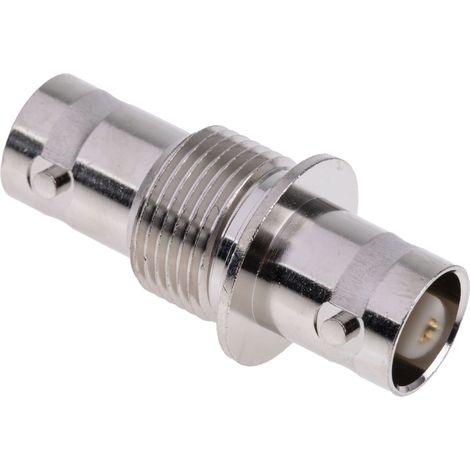 Adaptateur coaxial RS PRO BNC Femelle vers BNC Femelle, Droit, , 50O, 4GHz ( Prix pour 1 ) (1/3)