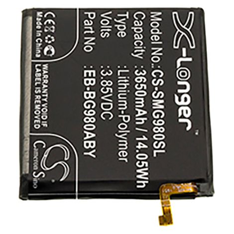 NX - Batterie téléphone, smartphone, GSM pour Samsung 3.85V 3650mAh - EB-BG980ABYGH82-2