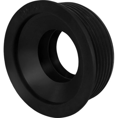 - Manicotto in gomma - Sifone per lavandino - Attacco tubo 28-32 mm - Compatibile con Ka Ht Kas - Per bagno - Nero - 47x32 mm (1/2)