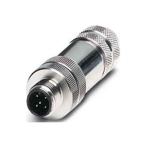 Phoenix Contact 1521258 Sensor-/Aktor-Datensteckverbinder M12 Stecker, gerade Polzahl Sensoren: 4 1 (1/2)