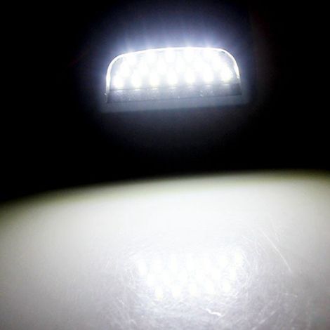 Two colors available: Black Material: ABS Car LED license plate light for Chevrolet Silvera. (1/5)