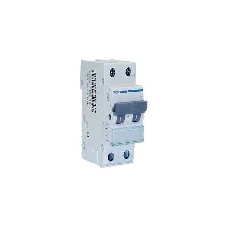 Interruttore Magnentotermico Automatico 1P+N 25A 4.5Ka C2M ( Hager Cod. Myn525 )
