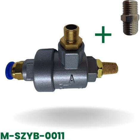 Schnellverschluss-Ablassventil mit Wulstbrecher (Typ A3 Aluminium), Gewinde 9,7 mm und 12,7 mm (1/5)