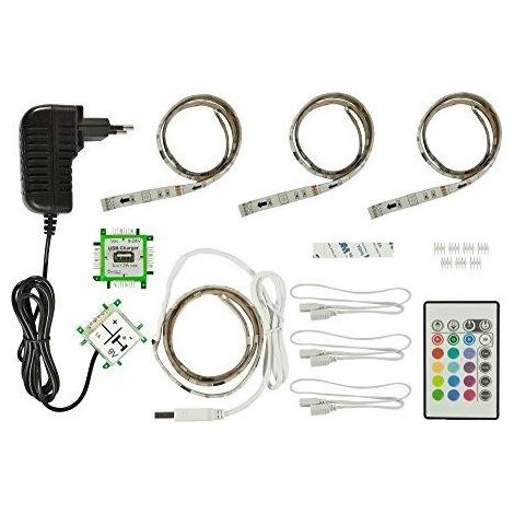 Allnet 4038816133908 RGB Flexible LED Light Strip Kit (1/3)