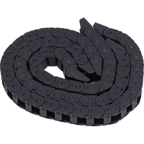 3Pcs Chaîne porte-câbles imprimante 3D type ouvert, 3 trous en nylon pour VORON 2.4 Switchwire (1/5)