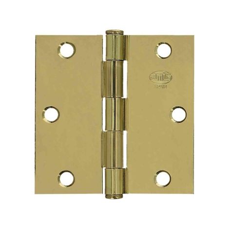 BISAGRA 1010-3X3 ACERO LATONADO (2)(S) - AMIG